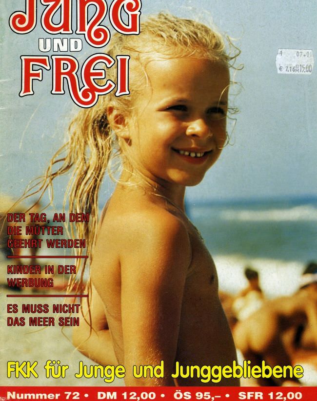 Jung und Frei Nr.72 - Naturism Germany magazine