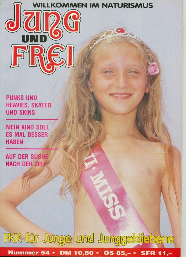 Jung und Frei Nr.54 - vintage nudists girls photo