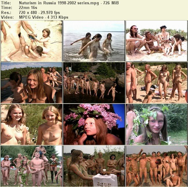 Naturism in Russia family nudism video